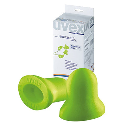 XA-RP XACT-FIT REPLACEMENT PODS LIME 22dB CLASS 4 BX=250PRS