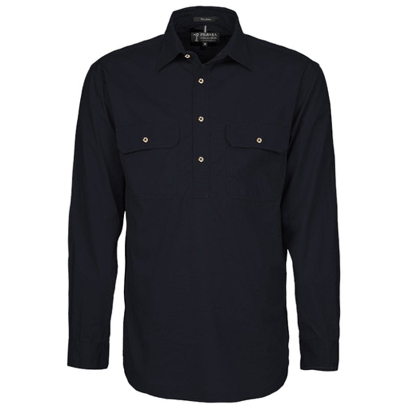 RM200CF PILBARA SHIRT MENS CLOSED FRONT LT WEIGHT