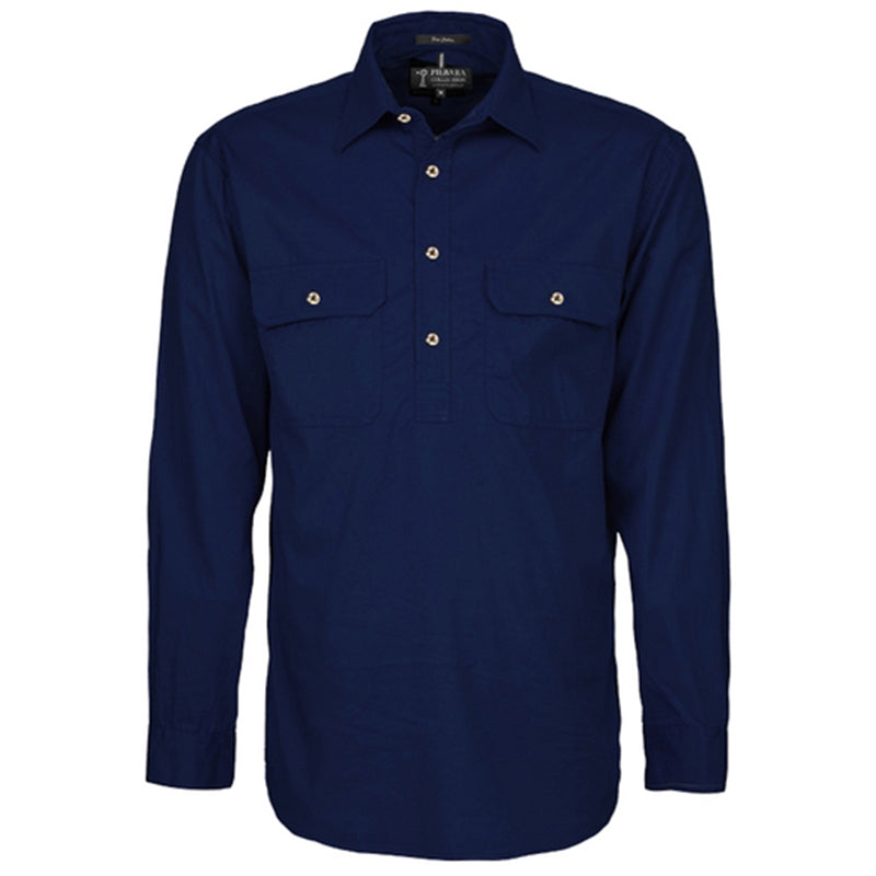 RM200CF PILBARA SHIRT MENS CLOSED FRONT LT WEIGHT
