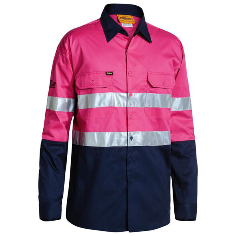 BS6896 BISLEY LIGHT WEIGHT TAPED LONG SLEEVE SHIRT