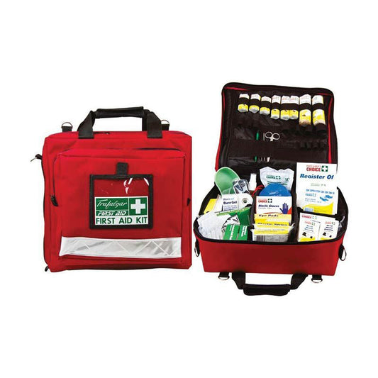 873851 BRADY PORTABLE SOFT CASE NATIONAL WORKPLACE FIRST AID KIT