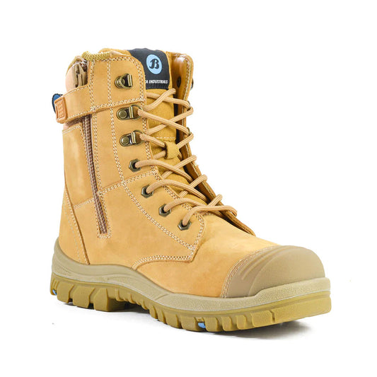 804-80851 BATA DEFENDER ZIP SIDE LACE UP BOOT