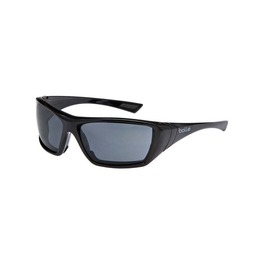 1662602 BOLLE HUSTLER POSITIVE SEAL SMOKE LENS SAFETY GLASSES