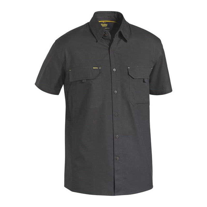 BS1414 BISLEY AIRFLOW RIPSTOP MENS SHORT SLEEVE SHIRT