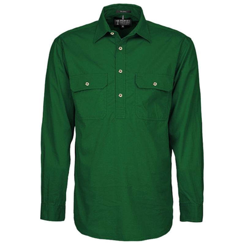 RM200CF PILBARA SHIRT MENS CLOSED FRONT LT WEIGHT