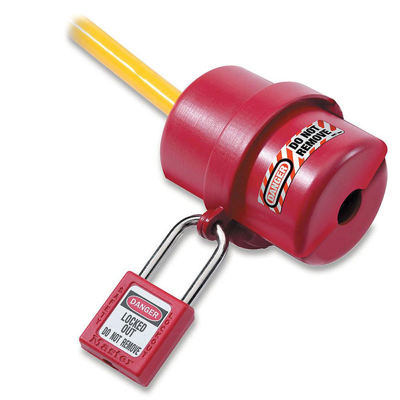 0487 MASTERLOCK ROTATING ELECTRICAL PLUG LOCKOUT SMALL 120/240V PLUGS