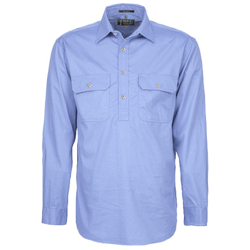 RM200CF PILBARA SHIRT MENS CLOSED FRONT LT WEIGHT