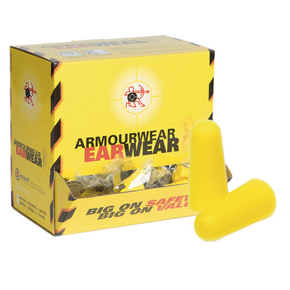 E109 ARMOURWEAR UNCORDED PU EARPLUGS CLASS 5 26dB – BX=200