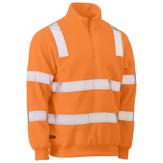 BISLEY BK6816T REF HIVIS RAIL POLAR FLEECE JUMPER