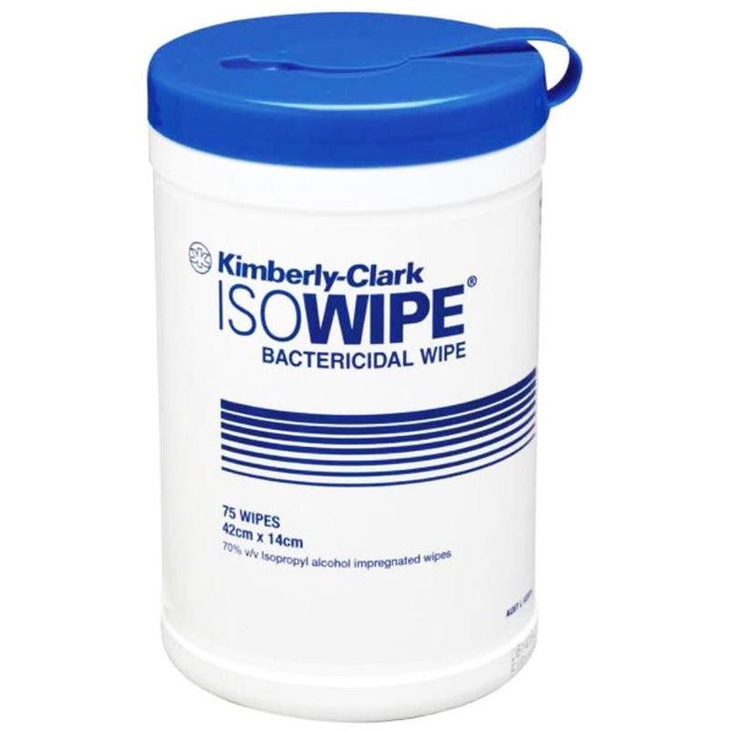 6835 ISOWIPE ALCOHOL WIPES CANNISTER PK=75