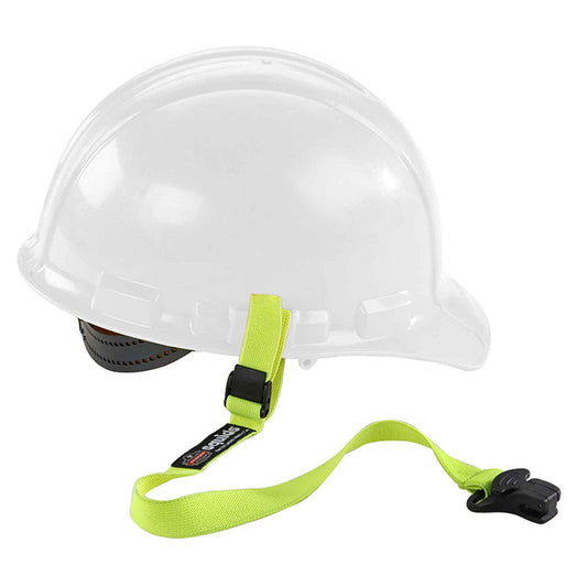 3155 SQUIDS ELASTIC TOOL LANYARD WITH CLAMP LIME
