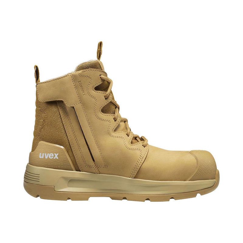 6545 UVEX 3 X-FLOW ZIP SIDE 150MM BOOTS