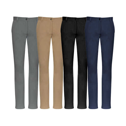 BS724L LADIES LAWSON CHINO TROUSERS