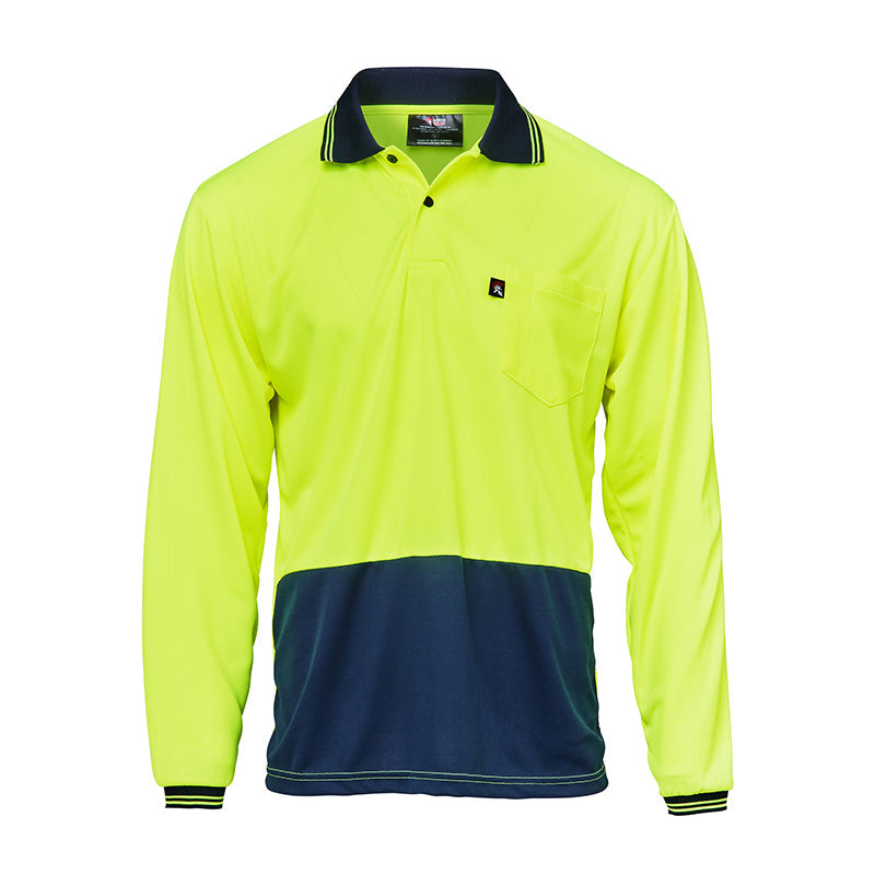 BT500 MICRO MESH L/S POLO