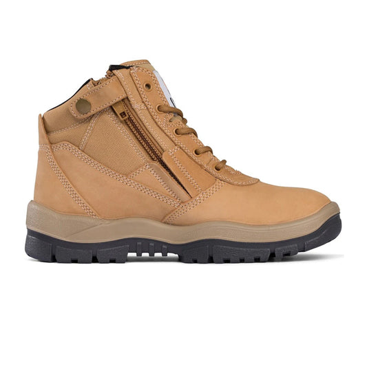 261050 MONGREL LACE UP ZIP SIDED ANKLE BOOT TPU OUTSOLE ELECTRICAL HAZARD RESISTANT
