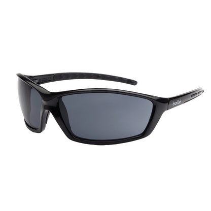 1626402 BOLLE PROWLER GLOSS BLACK FRAME SMOKE LENS SAFETY GLASSES