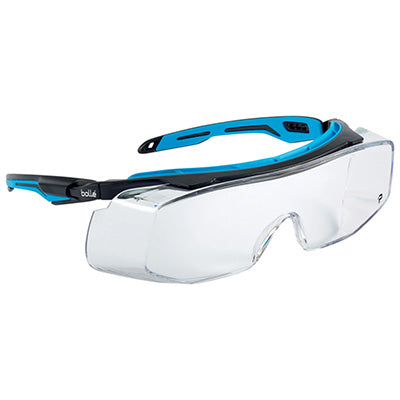 TRYOTGPSI BOLLE TRYON OTG PLATINUM ANTI-SCRATCH ANTI-FOG CLEAR LENS SAFETY GLASSES