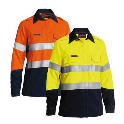 BL8082T BISLEY LADIES HRC2 TECASAFE FR SHIRT LONG SLEEVE