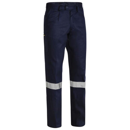 BP6007T BISLEY COTTON DRILL PANTS CW 3M REF TAPE