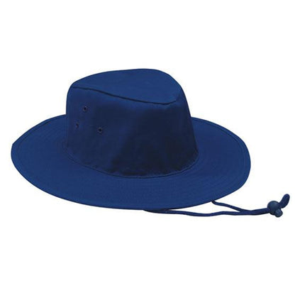 3800 WIDE BRIM SUN HAT POLY COTTON TOGGLE