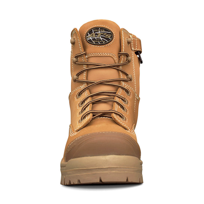 45-632Z OLIVER ZIPSIDE LACE UP BOOT W BUMP CAP COMPOSITE SAFETY TOE
