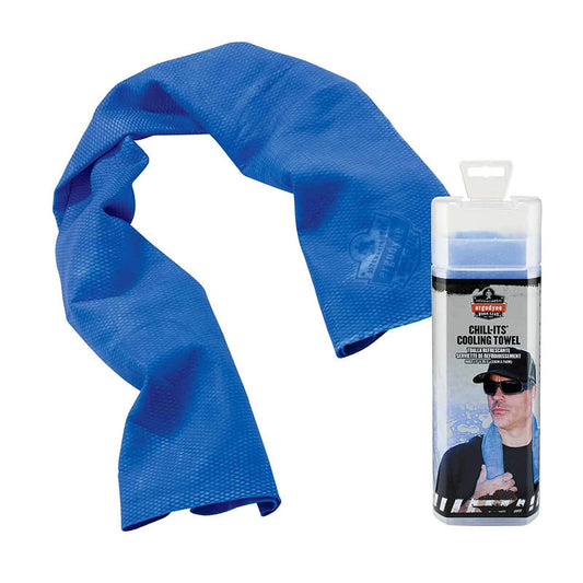 6602 ERGODYNE CHILL ITS EVAPORATIVE COOLING TOWEL – BLUE