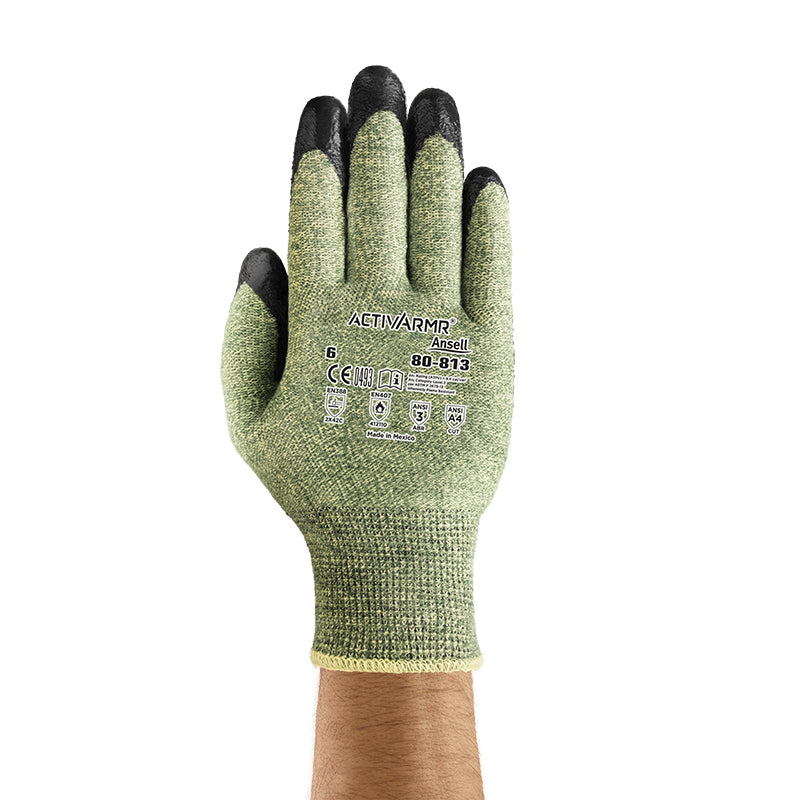 80-813 ANSELL ACTIVARMR NEOPRENE PALM CUT 5 FR/ARC