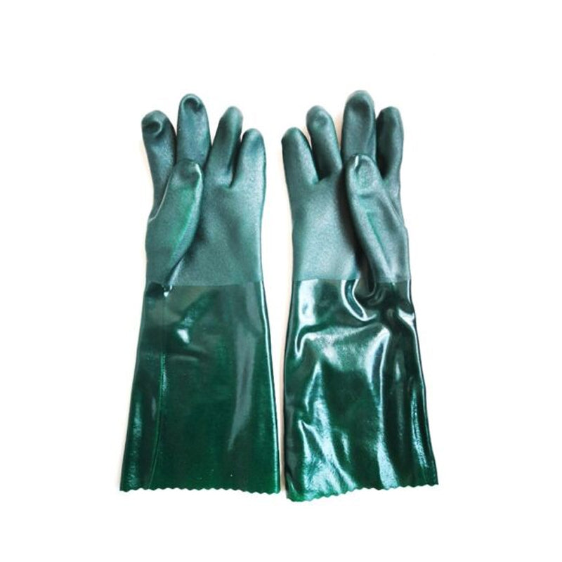 PV4-DD 450MM GREEN DOUBLE DIP PVC ELBOW GAUNT