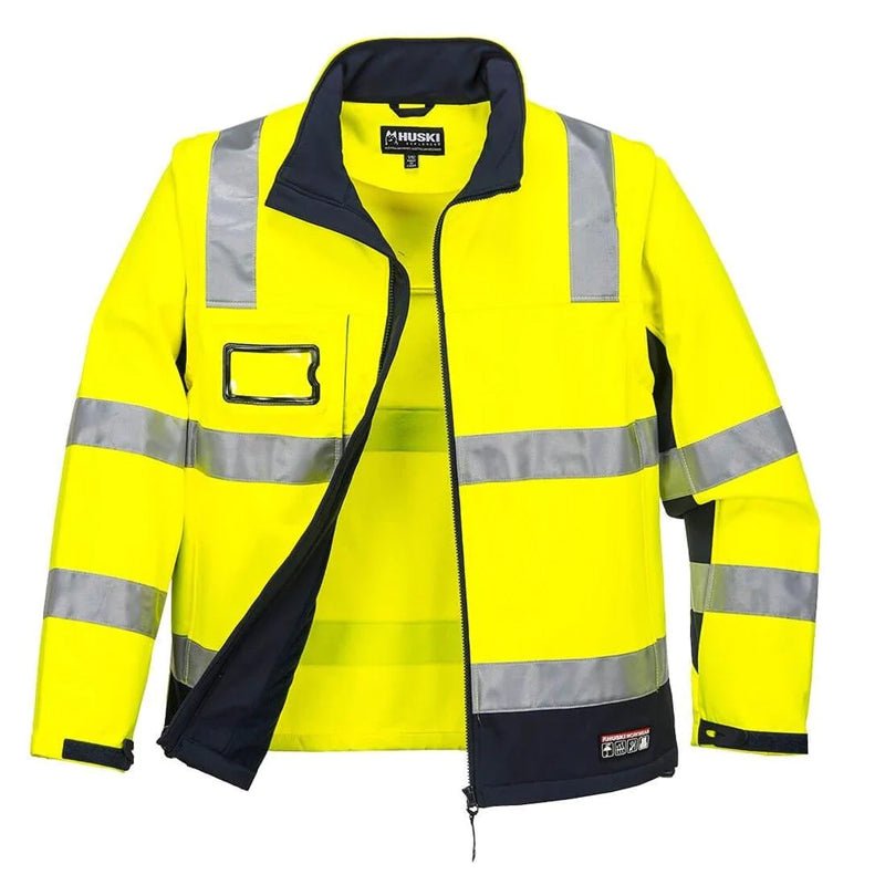 K8074 HUSKI CHASSIS SOFT SHELL JACKET CW TAPE