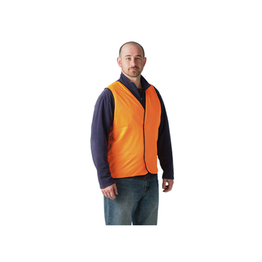 SPV-02 VEST SAFETY VELCRO POLYESTER