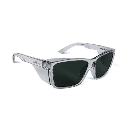 STK42N52A BOLLE STKS 420 SMOKE POLARIZED PC LENS SAFETY GLASSES AS CRYSTAL PC TEMPLES/FRAME
