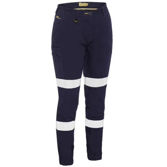 BPL6028T BISLEY LADIES TAPED CARGO CUFFED PANTS