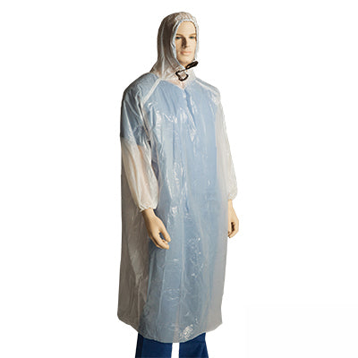 BNR69111 BASTION CLEAR PONCHO CTN = 200