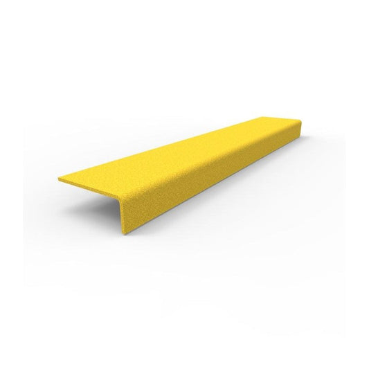 AAS12007510 ANTISLIP STAIR NOSING 1200X75X10 MM HEAVY DUTY SAFETY YELLOW