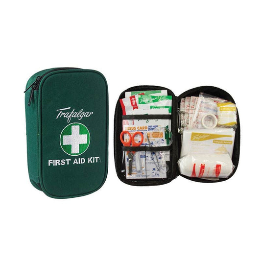 856603 BRADY VEHICLE & LOW RISK FIRST AID KIT GREEN