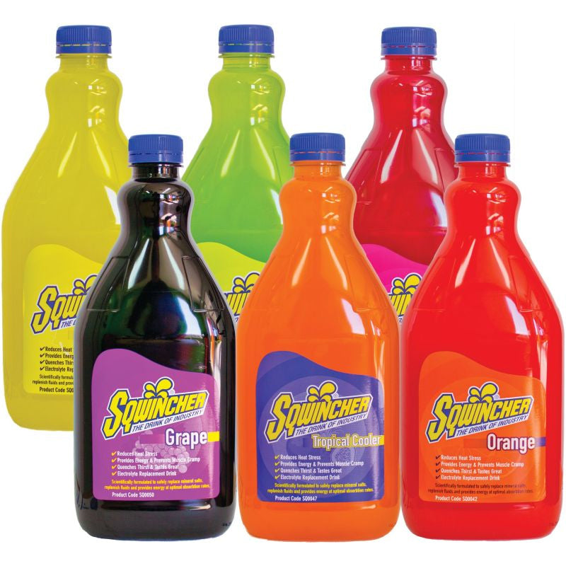 SQ0051 MIXED CASE SQWINCHER CONCENTRATE 1 EACH OF 6 FLAVOURS