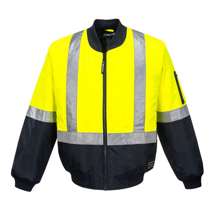 K8131 HUSKI BOMBER JACKET WITH TAPE