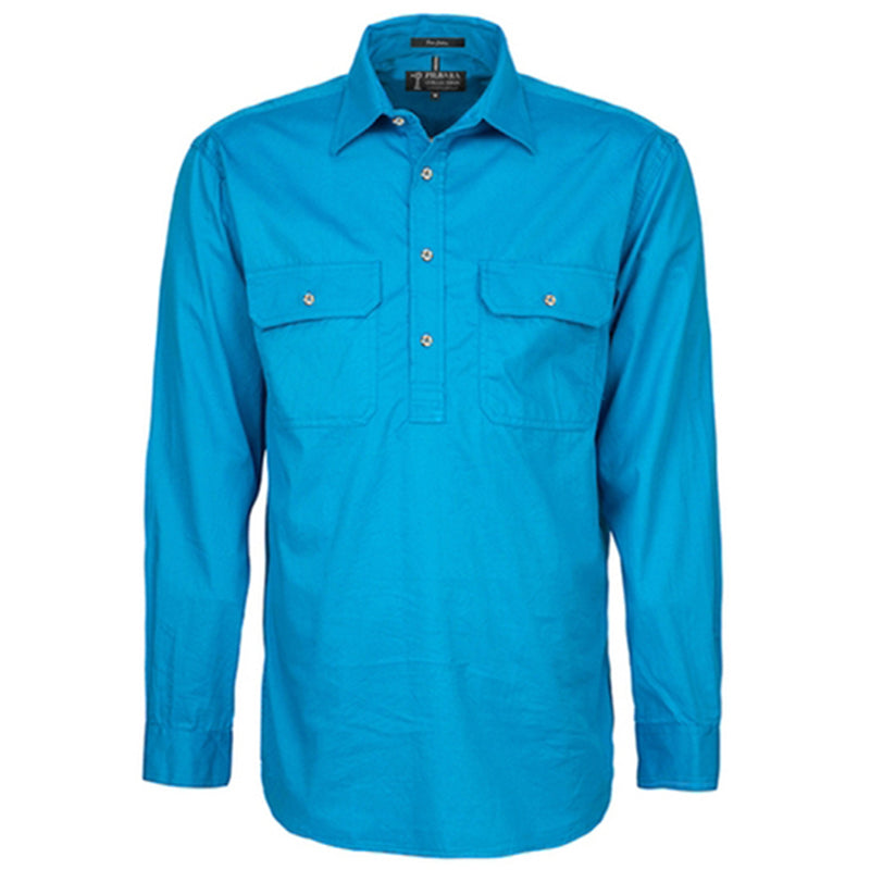 RM200CF PILBARA SHIRT MENS CLOSED FRONT LT WEIGHT
