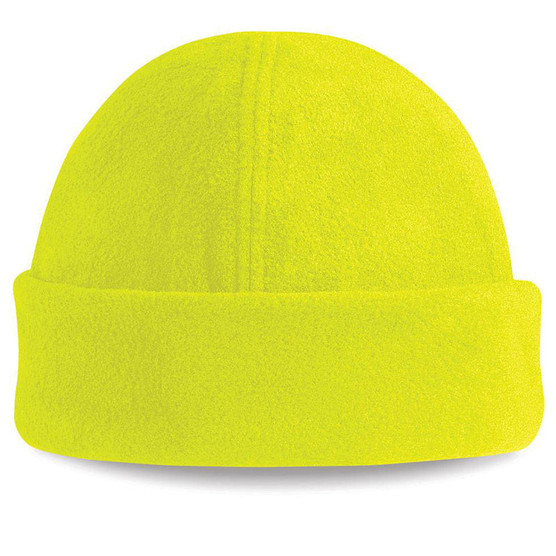 H025 DNC MICRO FLEECE BEANIE HI-VIS #