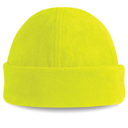 H025 DNC MICRO FLEECE BEANIE HI-VIS #