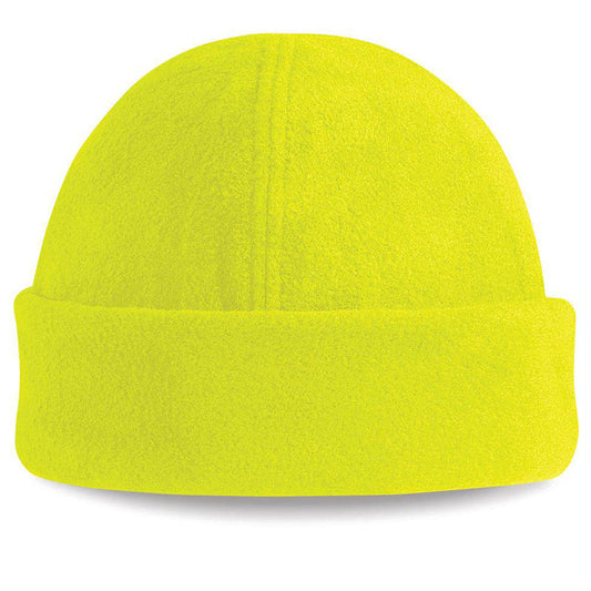 H025 DNC MICRO FLEECE BEANIE HI-VIS #