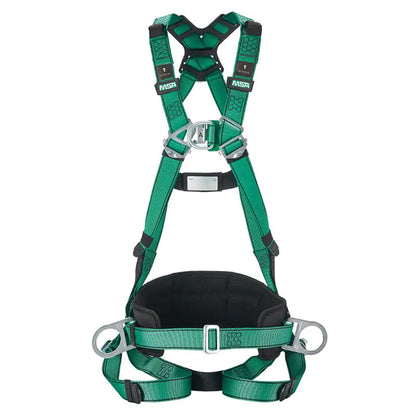 10205385 MSA V-FORM HARNESS (SIDE D RINGS & WAIST BELT) SMALL