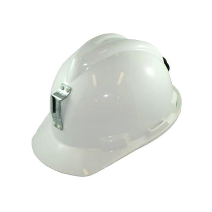 229355WH6V MSA MINERS CAP VENTED WITH METAL LAMP BRACKET