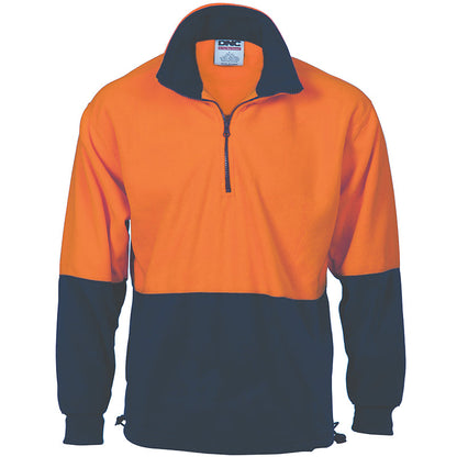 3825 DNC 1/2 ZIP  POLAR FLEECE WINDCHEATER