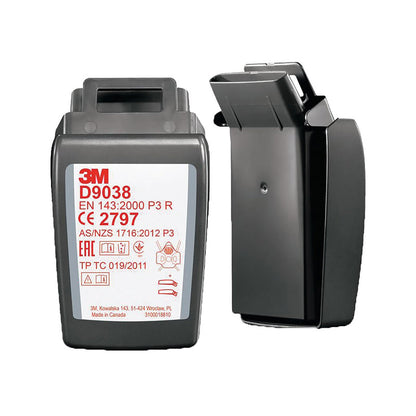 D9038 3M UU010291761 SECURE CLICK P2/P3 CARTRIDGE FILTERS W/NUIS OV/AG