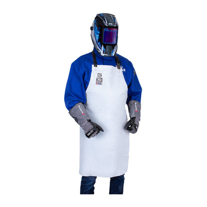 A2 BLUE MAX CHROME LEATHER APRON 914mm x 559mm  #