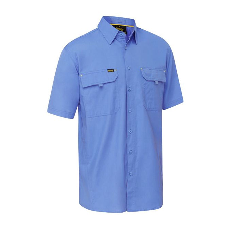 BS1414 BISLEY AIRFLOW RIPSTOP MENS SHORT SLEEVE SHIRT