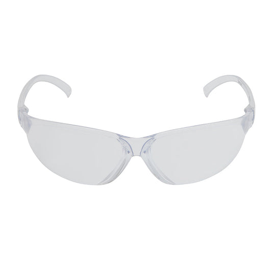 VS930 ARMOURWEAR CLEAR TEMPO P/CARB L/WGHT WRAP SAFETY GLASSES