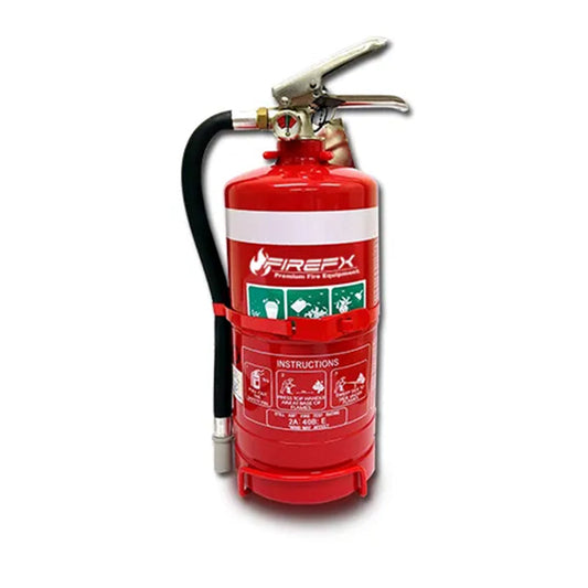 FXM25 2.5KG ABE DRY POWDER EXTINGUISHER + BRACKET  3A:40B:E