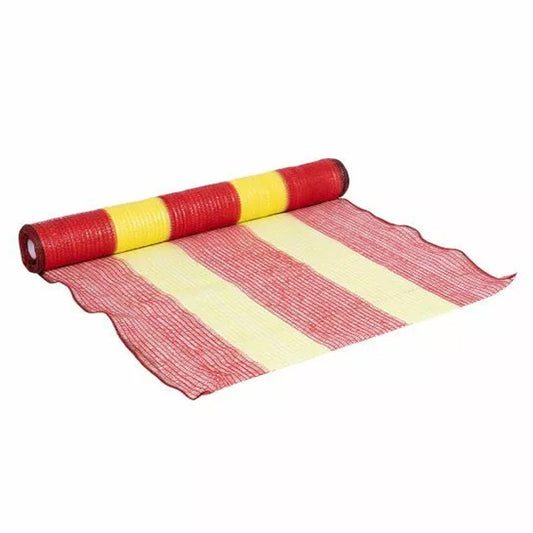 15-BMFA BARRIER MESH WITH YELLOW STRIPE 50m ROLL